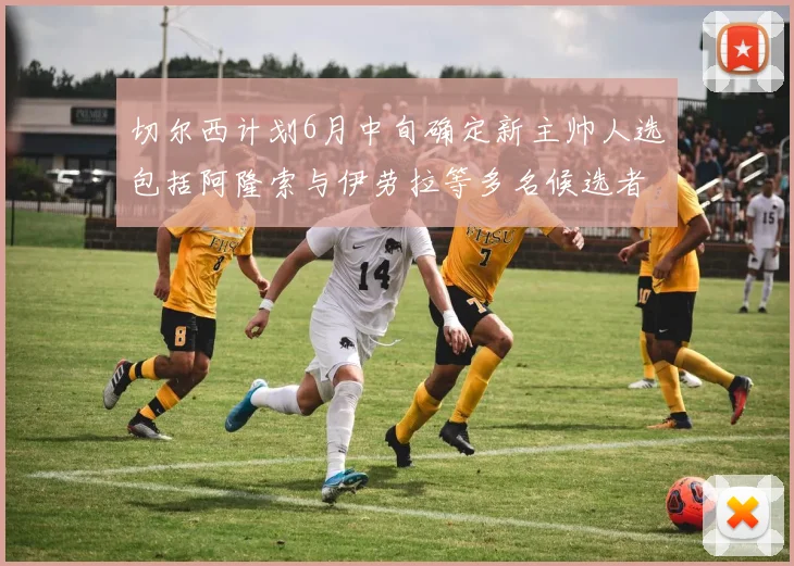 切尔西计划6月中旬确定新主帅人选包括阿隆索与伊劳拉等多名候选者